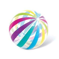 PALLONE GONFIABILE JUMBO MULTICOLORE +3 ANNI - ø cm.107 - peso kg.0,49 (59065)