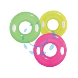 SALVAGENTE GONFIABILE NEON CON MANIGLIE +8 ANNI - ø cm.76 - peso kg.0,31 (59258)