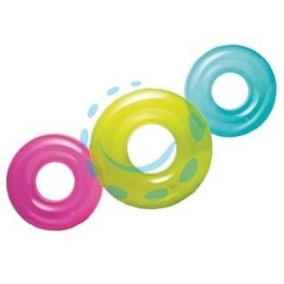 SALVAGENTE GONFIABILE TRASPARENTE SENZA MANIGLIE +8 ANNI - ø cm.76 - peso kg.0,22 (59260)