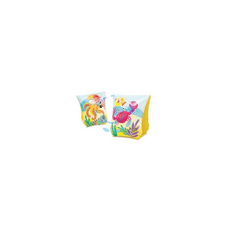BRACCIOLI GONFIABILI "FUN FISH" 3-6 ANNI - cm.23x15 - peso kg.0,12 (58652)