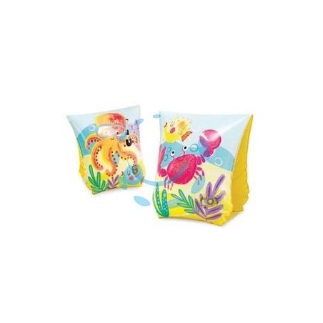 BRACCIOLI GONFIABILI "FUN FISH" 3-6 ANNI - cm.23x15 - peso kg.0,12 (58652)