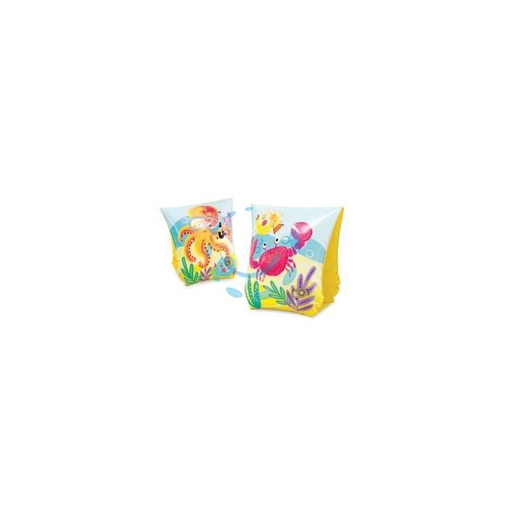 BRACCIOLI GONFIABILI "FUN FISH" 3-6 ANNI - cm.23x15 - peso kg.0,12 (58652)