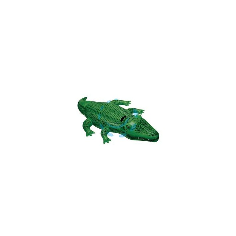 COCCODRILLO GONFIABILE CAVALCABILE +3 ANNI - cm.168x86 - peso kg.0,76 (58546)