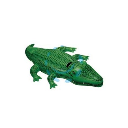 COCCODRILLO GONFIABILE CAVALCABILE +3 ANNI - cm.168x86 - peso kg.0,76 (58546)
