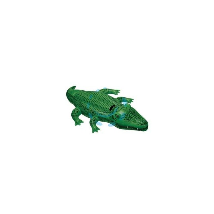 COCCODRILLO GONFIABILE CAVALCABILE +3 ANNI - cm.168x86 - peso kg.0,76 (58546)