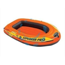 CANOTTO GONFIABILE CON TRE CAMERE D'ARIA "EXPLORER PRO 50" +6 ANNI -cm.137x85x23h. - peso kg.1,97 (58354) 