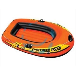 CANOTTO GONFIABILE CON DUE CAMERE D'ARIA "EXPLORER PRO 100" +6 ANNI - cm.160x94x29h. - peso kg.2,6 (58355)