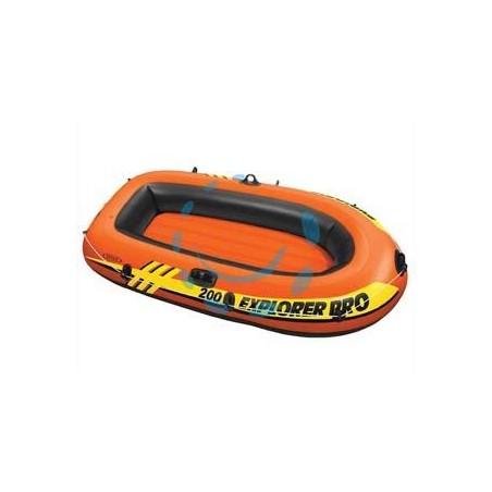 CANOTTO GONFIABILE CON TRE CAMERE D'ARIA "EXPLORER PRO 200" +6 ANNI - cm.196x102x33h.- peso kg.4 (58356)
