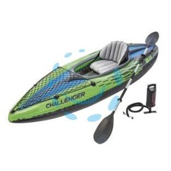 CANOA GONFIABILE CHALLENGER K1 - cm.274x76x33h. - peso kg.12,90 (68305)