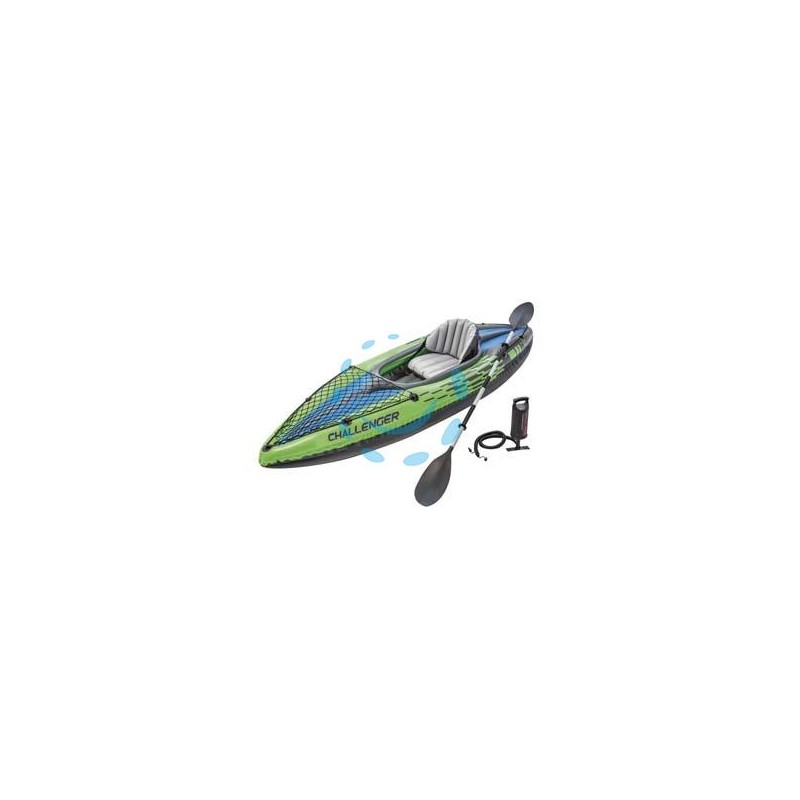 CANOA GONFIABILE CHALLENGER K1 - cm.274x76x33h. - peso kg.12,90 (68305)