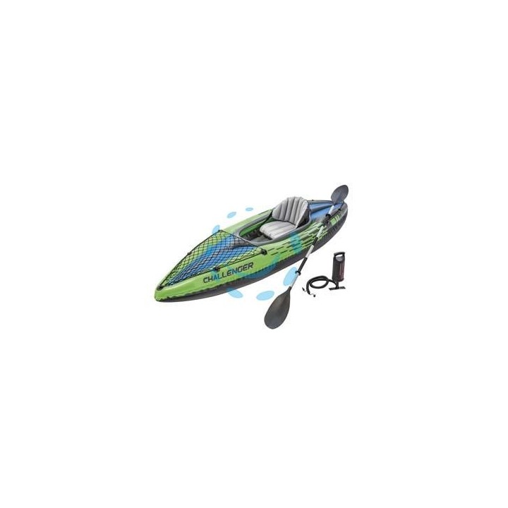 CANOA GONFIABILE CHALLENGER K1 - cm.274x76x33h. - peso kg.12,90 (68305)