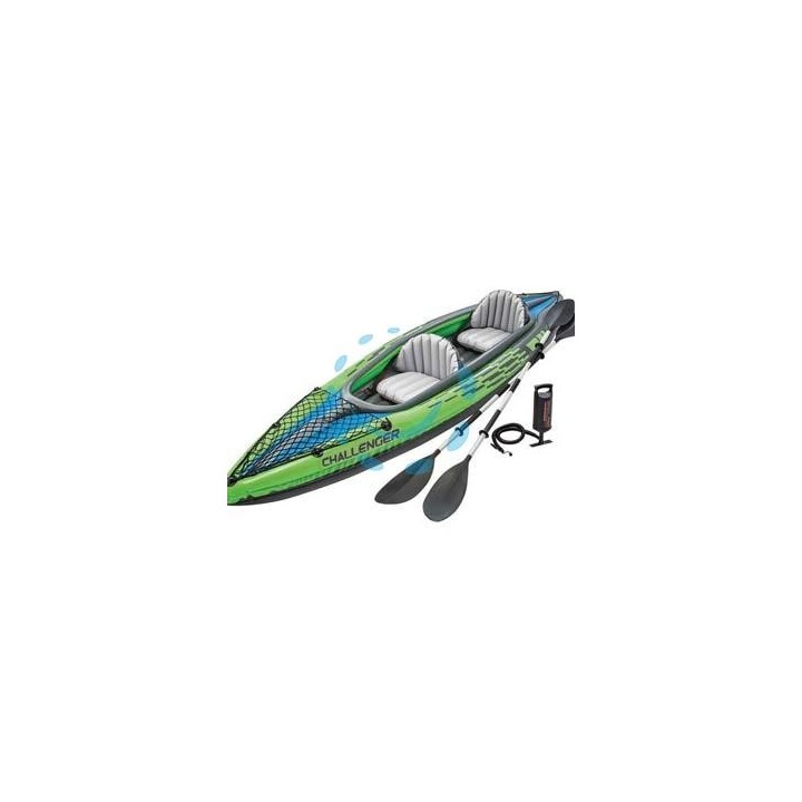 CANOA GONFIABILE CHALLENGER K2 - cm.351x76x38h. - peso kg.18 (68306)