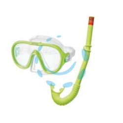 MASCHERA MARE E BOCCAGLIO "ADVENTURE SWIM SET" +8 ANNI - peso kg.0,45 (55642)