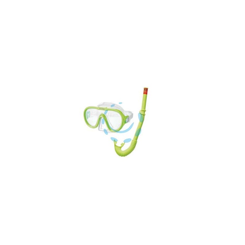 MASCHERA MARE E BOCCAGLIO "ADVENTURE SWIM SET" +8 ANNI - peso kg.0,45 (55642)