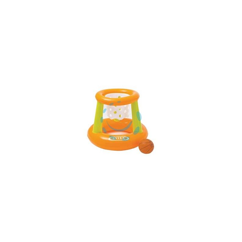 CANESTRO GONFIABILE "HOOPS" PER PISCINA +3 ANNI - ø cm.67x55h. - peso kg.0,55 (58504)