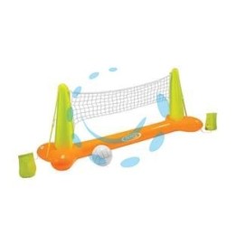 RETE VOLLEY GONFIABILE PER PISCINA +6 ANNI - cm.239x64x91h. - peso kg.1,30 (56508)