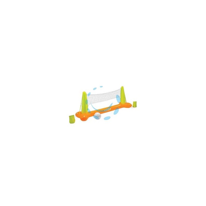 RETE VOLLEY GONFIABILE PER PISCINA +6 ANNI - cm.239x64x91h. - peso kg.1,30 (56508)
