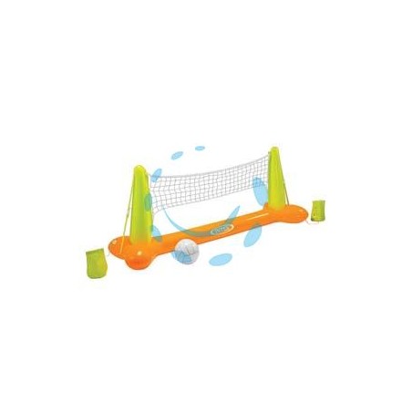 RETE VOLLEY GONFIABILE PER PISCINA +6 ANNI - cm.239x64x91h. - peso kg.1,30 (56508)