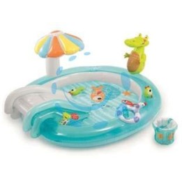 PISCINA GONFIABILE "GATOR PLAY CENTER" +2 ANNI - cm.201x170x84h. - peso kg.3,9 (57165)