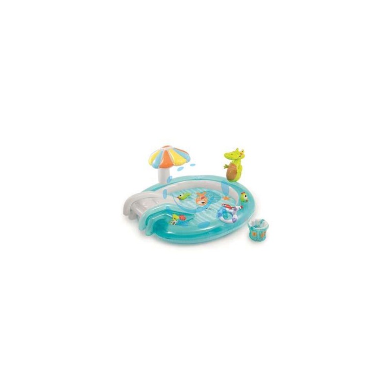 PISCINA GONFIABILE "GATOR PLAY CENTER" +2 ANNI - cm.201x170x84h. - peso kg.3,9 (57165)