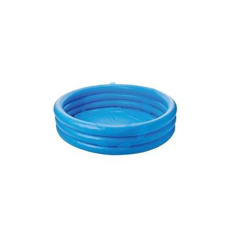 PISCINA GONFIABILE ROTONDA "CRYSTAL BLU" 3 ANELLI +2 ANNI - cm.114x25h. - peso kg.0,86 (59416)