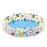 PISCINA GONFIABILE TONDA DUE ANELLI +2 ANNI - cm.122x25h. - peso kg.0,97 (59421)