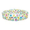 PISCINA GONFIABILE TONDA TRE ANELLI +2 ANNI - cm.132x38h. - peso kg.1,03 (59431)