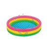 PISCINA GONFIABILE TONDA 3 ANELLI +2 ANNI - ø cm.147x33h. - peso kg.1,76 (57422)