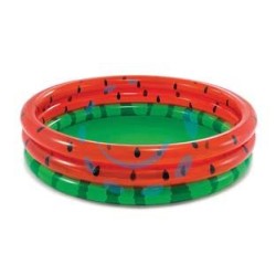 PISCINA GONFIABILE ANGURIA TRE ANELLI +2 ANNI - cm.168x38h. - peso kg.2,17 (58448)