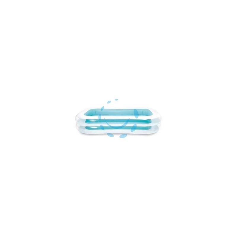 PISCINA GONFIABILE RETTANGOLARE FAMILY +6 ANNI - cm.262x175X56h. - peso kg.5,30 (56483)