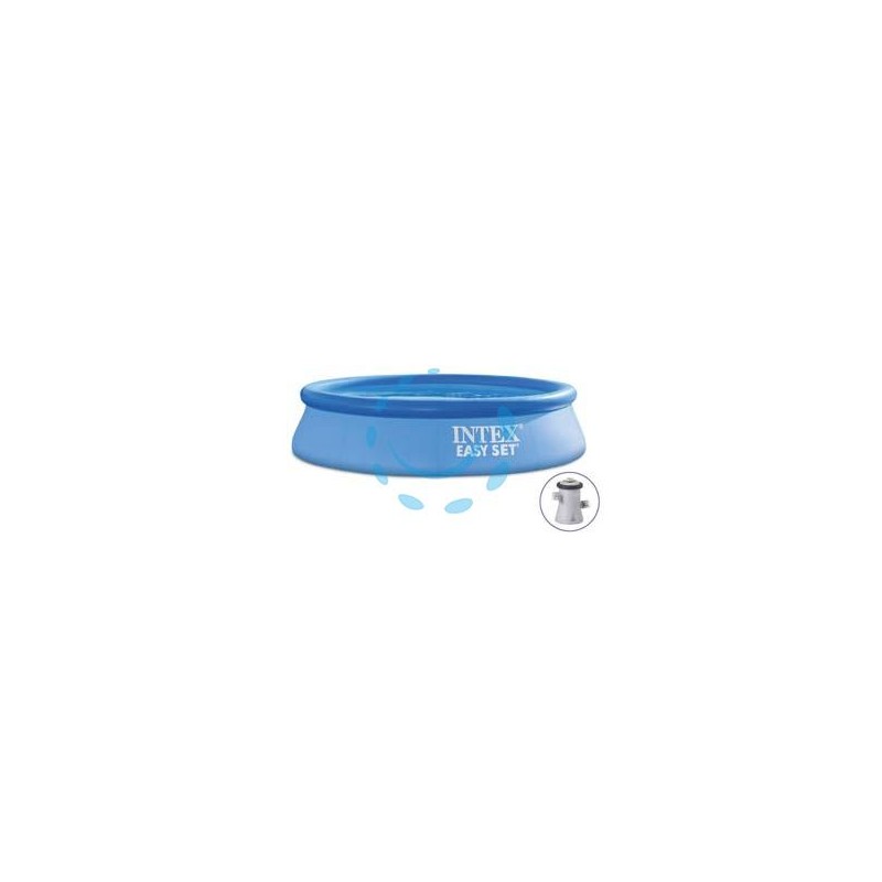 PISCINA "EASY SET" TONDA AUTOPORTANTE CM.244X61H. - capacità lt.1942 - peso kg.7,8 (28108)
