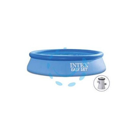 PISCINA "EASY SET" TONDA AUTOPORTANTE CM.244X61H. - capacità lt.1942 - peso kg.7,8 (28108)