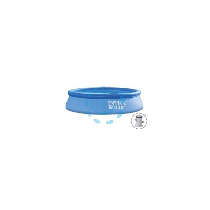 PISCINA "EASY SET" TONDA AUTOPORTANTE CM.244X61H. - capacità lt.1942 - peso kg.7,8 (28108)