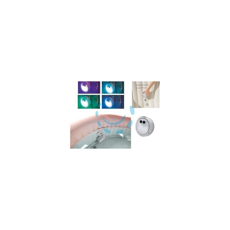 LUCE A LED MULTICOLOR PER BUBBLE SPA - peso kg.0,43 (28503)