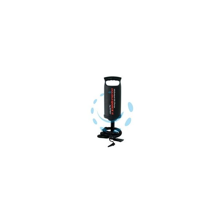 POMPA MANUALE PER GONFIARE "DOUBLE QUICK II" - cm.36h. - peso kg.0,70 (68614)