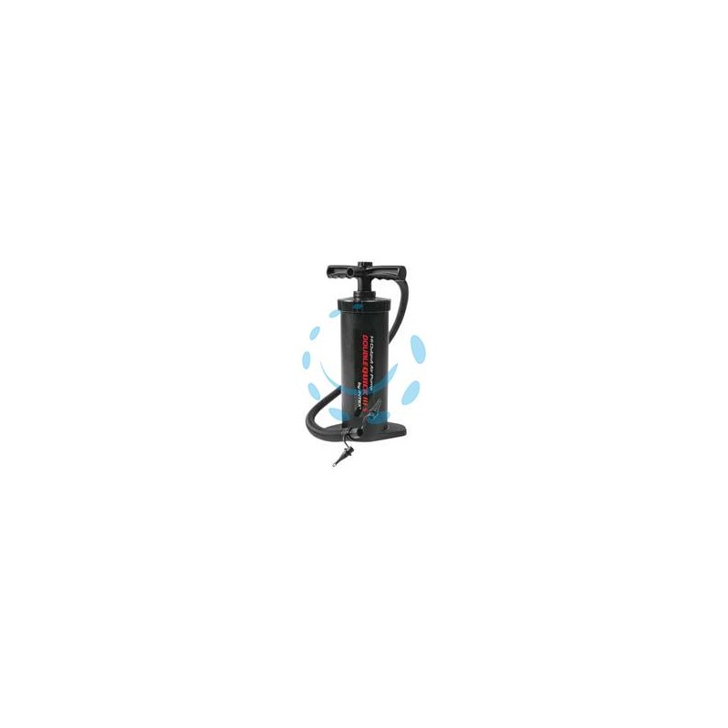 POMPA MANUALE PER GONFIARE "DOUBLE QUICK III S" - cm.37 - peso kg.0,967 (68605)