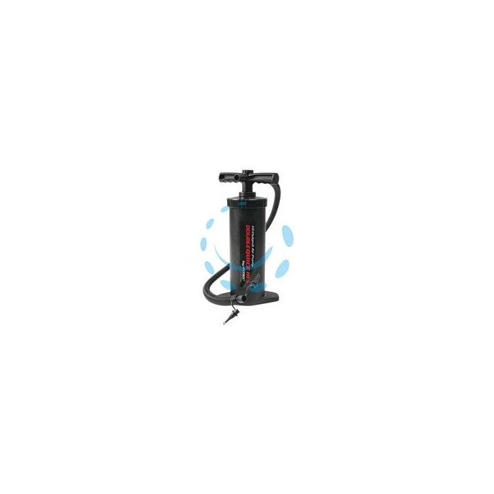 POMPA MANUALE PER GONFIARE "DOUBLE QUICK III S" - cm.37 - peso kg.0,967 (68605)