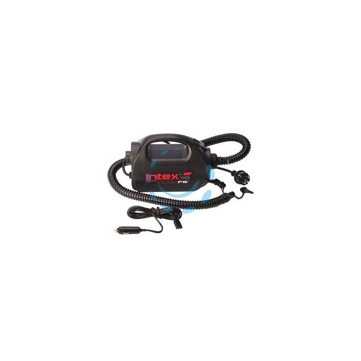 POMPA ELETTRICA "QUICK FILL" 220-240V O 12V CON ACCENDISIGARI - peso kg.7,2 (68609)