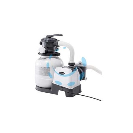 POMPA CON FILTRO A SABBIA PER PISCINE FINO A 45.420 LITRI - peso kg.18,10 (26646)