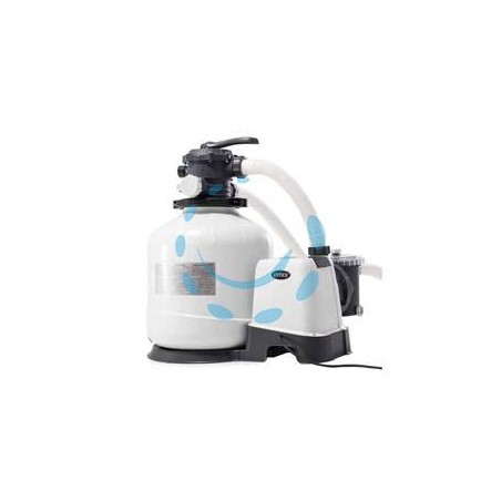 POMPA CON FILTRO A SABBIA PER PISCINE FINO 80.242 LITRI - peso kg.24,00 (26652)