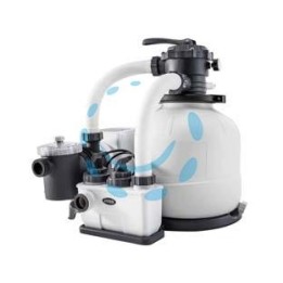 POMPA A SABBIA COMBO SISTEMA E.C.O. PER PISCINE FINO A 32.200 LITRI - peso kg.25,40 (26676)