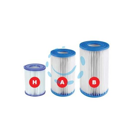 CARTUCCIA RICAMBIO PER FILTRI PISCINE - tipo H - peso kg.0,10 (29007)