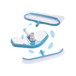 SET DI PULIZIA RETINA, SPAZZOLA E VACUUM "DELUXE" - peso kg.2,08 (29057)