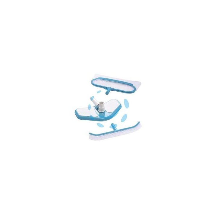 SET DI PULIZIA RETINA, SPAZZOLA E VACUUM "DELUXE" - peso kg.2,08 (29057)