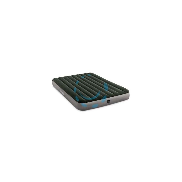 MATERASSO GONFIABILE "DOWNY QUEEN" DOPPIO CON POMPA INCORPORATA - cm.203x152x25h. - peso kg.4,50 (64763)