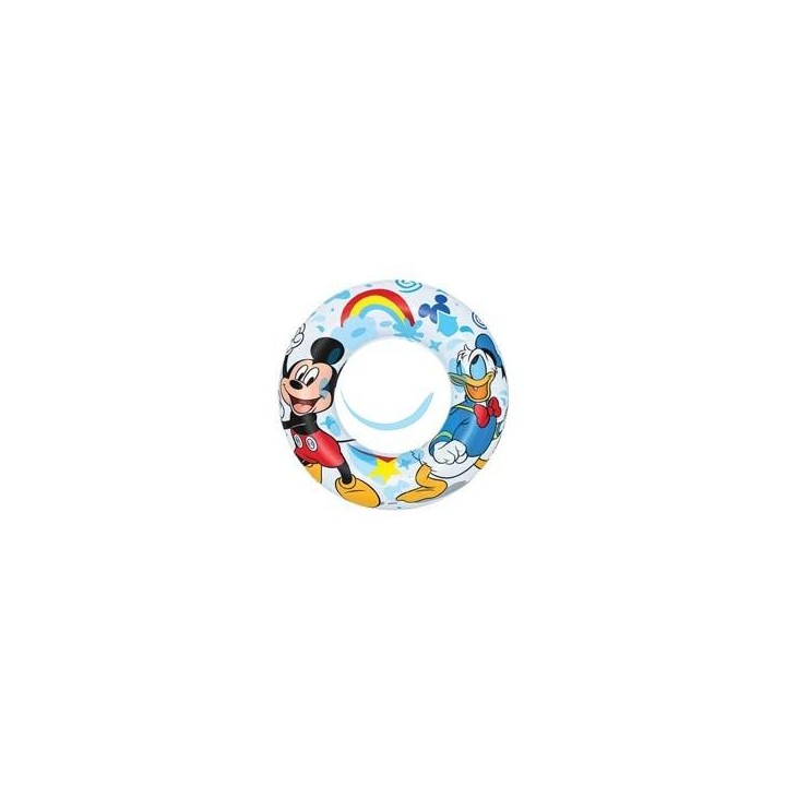 SALVAGENTE GONFIABILE "MICKEY E GLI AMICI DEL RALLY" 3-6 ANNI - ø cm.56 - (art.91004)