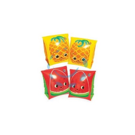 BRACCIOLI GONFIABILI FRUTTA 3-6 ANNI - cm.23x15 (art.32042)