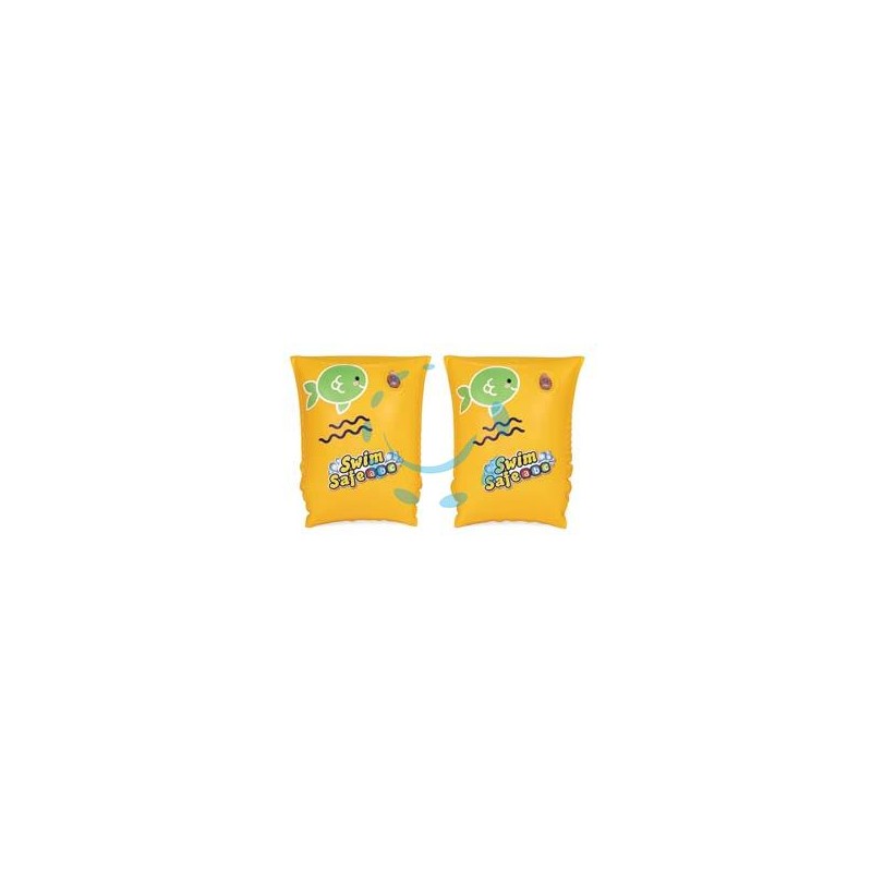 BRACCIOLI GONFIABILI "SWIM SAFE ABC STEP C" 3-6 ANNI - cm.30x15 - peso gr.160 (art.32110)