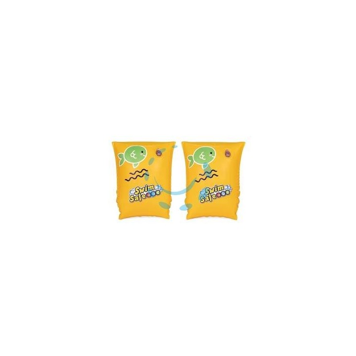 BRACCIOLI GONFIABILI "SWIM SAFE ABC STEP C" 3-6 ANNI - cm.30x15 - peso gr.160 (art.32110)
