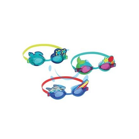 OCCHIALI PISCINA "EMOTION" PER BAMBINI 3-6 ANNI - (art.21080)